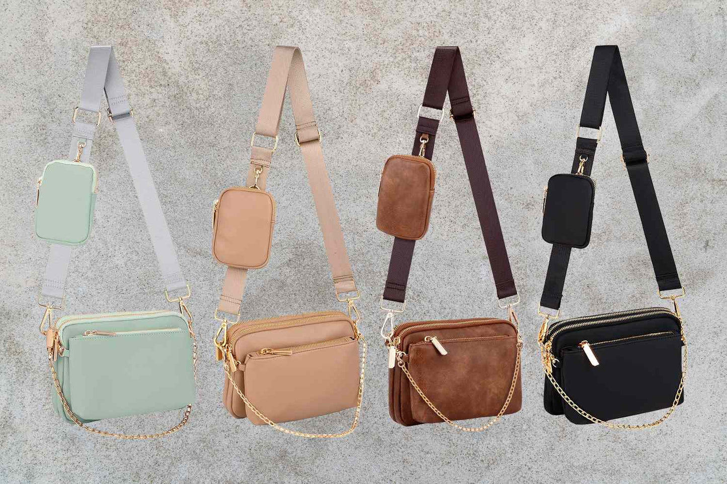 Women PU Crossbody Bags